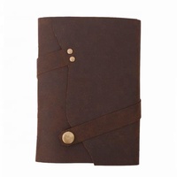 Carnets de notes et journaux en papier de coton faits à la main en cuir véritable NEW ERA, couverture rigide en cuir, 100 feuilles, pour calligraphie et croquis