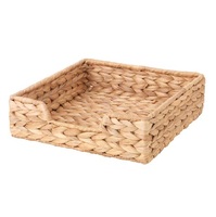Porte-serviettes et distributeur de mouchoirs en bois tendance, plateau à serviettes en métal pour la salle à manger et la cuisine, emballé dans un carton