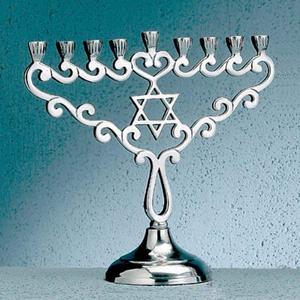 Top selling Aluminum Menorah candle holder at wholesale price - Product Image 2