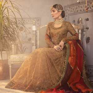 Vestido pesado completo con bordado de edición de boda, traje impresionante de colección - Product Image 5