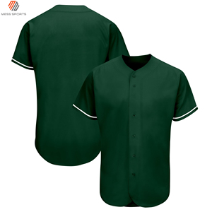 Nouveau maillot de baseball streetwear d'été, maillot personnalisé uni sublimé, respirant, séchage rapide, chemise de sport, prix bas, vente en gros - Product Image 3