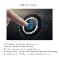 EASYGUARD Plug & Play PEUT BUS fit pour Camry 06-14 CPE système d'alarme de voiture bouton-poussoir de démarrage clé intelligente démarreur à distance