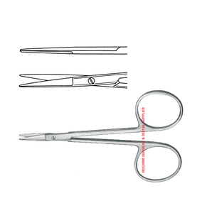 BONN FINE CISEAUX D'OPÉRATION DROITE SHARP/SHARP POINT 9CM Instruments Chirurgicaux Fabricant et Exportateur - Product Image 4