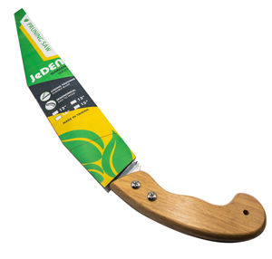 Sierra de poda de jardín de acero con mango de madera Dientes 3D Hoja fija 12 "SK5 - Product Image 1