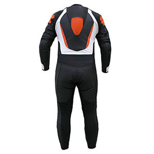 Combinaison de course de moto Alpinestar Combinaison une pièce en cuir de vachette Combinaison de course de moto pour hommes avec design personnalisé - Product Image 4