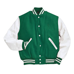 Veste bombardier élégante de haute qualité personnalisée de luxe saison d'hiver hommes broderie Varsity Basketball Bomber Varsity Jacket - Product Image 3