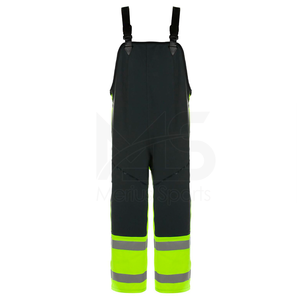<b>Hi</b> <b>Vis</b> Safety Bib & Brace Overall <b>Trousers</b> High Quality Flame Retardant High Visibility Cotton/Polyester Breathable Clothing - Product Image 6