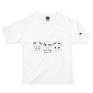 Camiseta de Manga Corta con Cuello Redondo Estampada Ecológica de Algodón 100% Transpirable de 180 g para Hombre de RUDRA APPARELS - Product Image 3