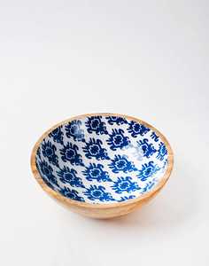 Ensemble de saladiers en bois d'acacia de qualité supérieure d'une capacité de 12 pouces 200 Oz respectueux de l'environnement Serveurs élégants pour le service alimentaire des fêtes Personnalisables - Product Image 3