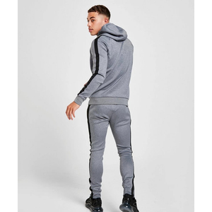 High Quality Custom Men Tracksuits Set Breathable Eco-Friendly Spandex/Polyester <b>Winter</b> Workout Wholesale Customize Tracksuit - Product Image 3