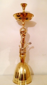 Farida phiên bản giới hạn sang trọng hookah sơn mài kỹ thuật làm từ đồng thau - Product Image 2