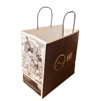 Emballage cadeau de luxe écologique en matériaux recyclés biodégradables, imprimé offset, certifié, avec base carrée et fermeture à clip