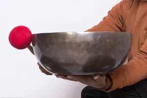 마스터 치유 가장 큰 크기 티벳 노래 그릇 슈퍼 큰 손으로 만든 티베트 노래 그릇 서 크기에 대 한 가장 큰 크기