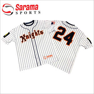 Jersey personalizado sublimado completo uniforme de béisbol personalizado conjunto Camisas Pantalones sublimación Logo estampado tira béisbol Softball desgaste - Product Image 1