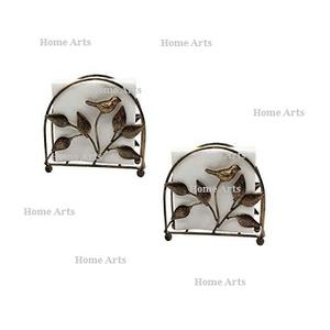 Juego de 2 Porta Servilletas de Hierro, Diseño Moderno, Forma Personalizada, Porta Servilletas para Proveedores Mayoristas - Product Image 1