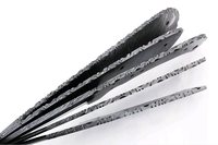 5 Stück Damaskus Stahl Blank Blade Set DIY Grade Klappmesser Industrielle Jagd Kochmesser Anwendungen OEM Anpassung