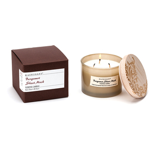 Cera di soia di lusso RAINCOAST candele profumate <span class=keywords><strong>in</strong></span> barattoli di <span class=keywords><strong>vetro</strong></span> 350G all'ingrosso fragranza per la casa con funzione senza fiamma per pasqua - Product Image 1