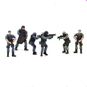 Figuras de acción con armas pequeñas de plástico, PVC, Unisex, películas y TV, 1/6