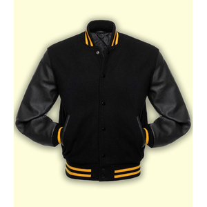 Chaqueta Bomber Universitaria Bordada Personalizada Unisex al por Mayor, Chaqueta de Invierno Reversible Impermeable para Exteriores, Servicio OEM para Hombre - Product Image 3