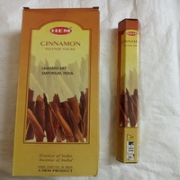 Incienso Natural de Canela Hem, Varillas Aromáticas Enrolladas a Mano, Paquete Hexagonal, Venta al por Mayor, Ecológico, de la India