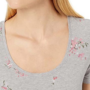 เสื้อยืด Unisex สำหรับผู้ชายผู้หญิง,กำหนดเองพิมพ์ขอบเขตคอ - Product Image 2