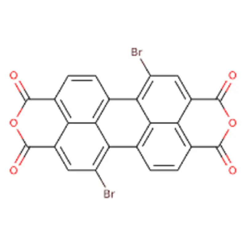 1 7-Dibrom-3 4 9 10-Perylentetracarbonsäuredianhydrid CAS-Nr. 118129-60-5 95%/Farbstoffe für LCD-wettbewerbs fähigen Preis