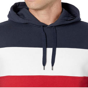 Sudadera con Capucha 100% Algodón con Forro Polar para Hombre, Mangas Largas, Transpirable, Sostenible, Antiencogimiento, Ecológica, Color Rojo Sólido, Talla Grande, Corte Regular - Product Image 6