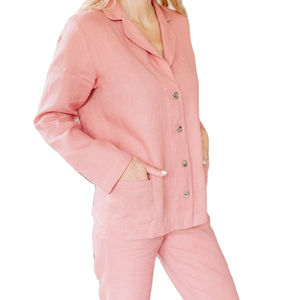 Nouvelle Robe Chemise Longue en Lin et Coton Indien pour Femmes Grande Taille Respirante Casual à Boutons - Product Image 1