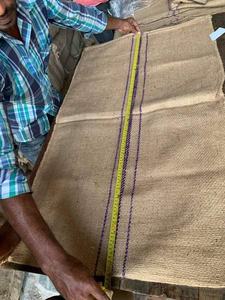 Jute <b>Hessian</b> Tote <b>Bag</b> Customized Logo Customized Size Customized Color Folding Eco-friendly Letter Pattern Extra Large AF Brand - Product Image 2