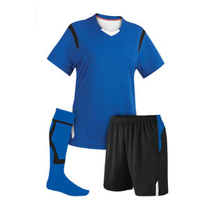 Maillots de football unisexes personnalisés, uniformes de football respirants à manches courtes, kits d'entraînement et de compétition - Product Image 1