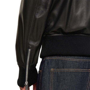 PIHA SPORTS Men's Genuine Cowhide Waterproof Windproof Heavy Duty Black Leather Biker Motorcycle Jacket-Brando Retro Rock <b>Winter</b> - Product Image 3