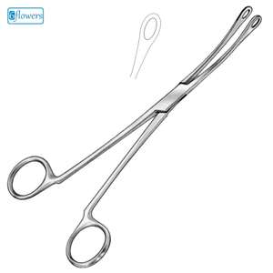 Blake Gall Stone Forceps Instrument chirurgical incurvé manuel en acier inoxydable Matériau de haute qualité - Product Image 1