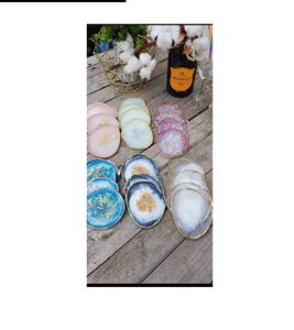 Dessous de verre écologique en résine époxy, pour formes rondes et motifs de tasse, tapis de tasse pour résine époxy, bricolage de tasse à thé - Product Image 5