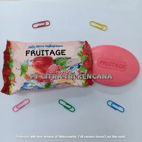 FRUITAGE BODY SOAP STRAWBERRY ORANGE PARFUME FRUITY BATH, HOTEL SOAP BAR FRUIT, BEST IN Buenos Aires ARGENTINA SOUTH AMERICA