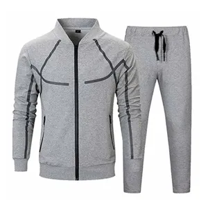 Wettbewerbs fähiger Preis Trainings anzug für Männer schlichte Baumwolle Hoody Trainings anzüge Großhandel Jogging anzüge Sport schwarzen Trainings anzug