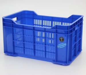 Good Quality India make Heavy Duty Plastic Crates Vented Mesh Style Crates/Boxes For Fruits and Vegetables