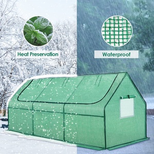 <span class=keywords><strong>Serre</strong></span> en tissu Polycarbonate à cadre en acier VERTAK, bâche simple, jardin en Tunnel - Product Image 2