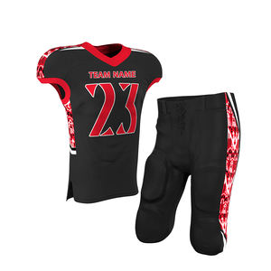 Uniforme de Football américain du Pakistan, uniforme de sport pour adultes avec logo OEM - Product Image 3