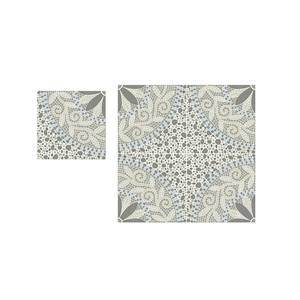 Carrelage de sol en céramique numérique poli couleur grise 400x400mm - Product Image 3