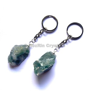Natural <b>Crystal</b> Rough Keychain Gift-30-45mm Size - Product Image 1
