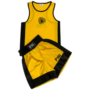 Uniformes de boxe unisexes pour adultes en polyester/coton sublimé sur mesure - Product Image 1