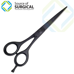 กรรไกรซอยผมมือซ้ายสำหรับช่างตัดผมมืออาชีพ หลายสี ใบมีดเซรามิกคมกริบ สแตนเลส 28 ฟัน - Product Image 2