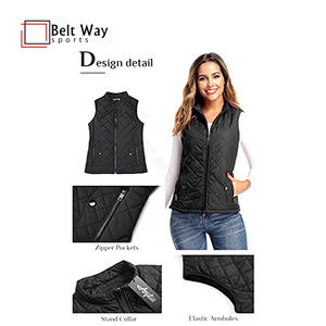 OEM Custom Men 100% Nylon Lightweight Winter Puffer Jacket for <b>Women</b> - Product Image 2