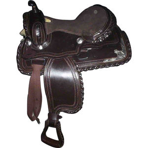 Voulez vendre des selles de cheval en cuir marron foncé occidental EN 14 15 dollar 45 - Product Image 1