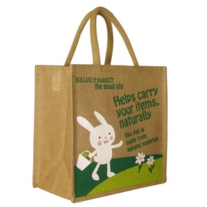 คุณภาพดีเยี่ยมราคาผู้นำเข้า Jute Tote Shoppingbag,ถุงปอกระเจา - Product Image 2