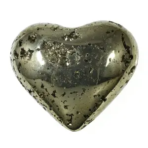 最新的黄铁矿宝石水晶玛瑙风水古吉拉特印度欧洲心脏Hg-008爱艺术和收藏