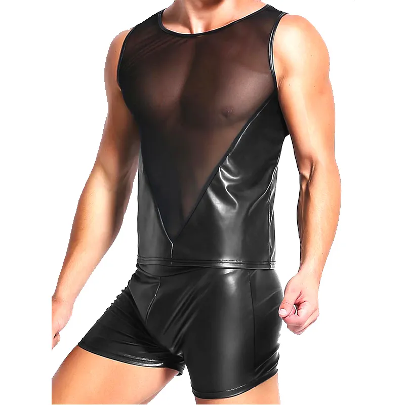 Wholesale Men Quick Dry Made In Best Material Leather Shorts By ALIF TREND ENTERPRISES