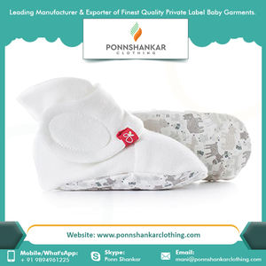 Best Price Wholesale <b>Baby</b> Booties 100% Organic Cotton Newborn <b>Baby</b> Girls <b>Baby</b> Booties - Product Image 3