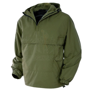 Anorak-Chaqueta cortavientos de media cremallera para hombre, personalizada, de alta calidad - Product Image 1