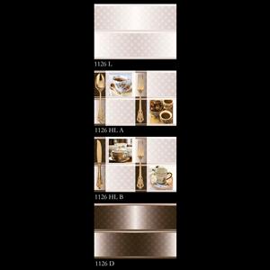 30x45cm กระเบื้องผนังเซรามิกแบบเรียบง่ายกันลื่นเคลือบอิงค์เจ็ท - Product Image 6